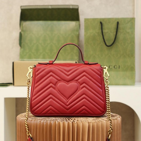 GG Marmont small top handle bag