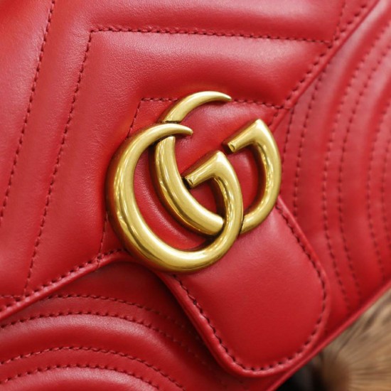 GG Marmont mini top handle bag