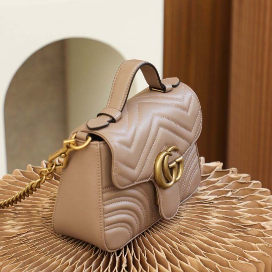 GG Marmont mini top handle bag