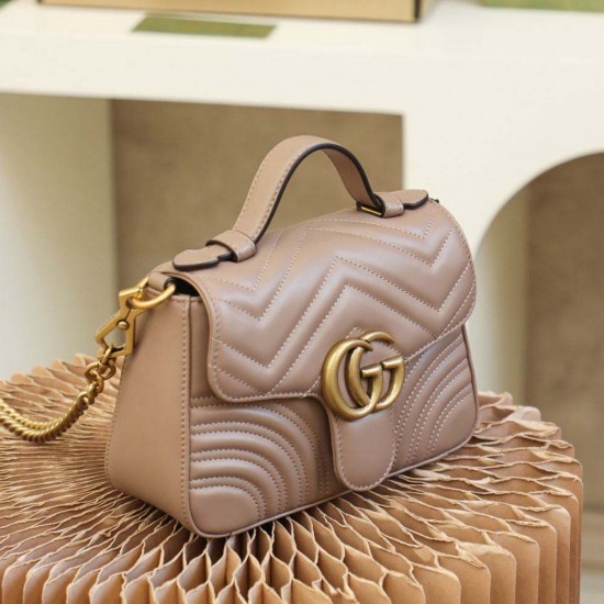 GG Marmont mini top handle bag