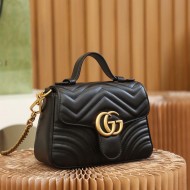 GG Marmont mini top handle bag