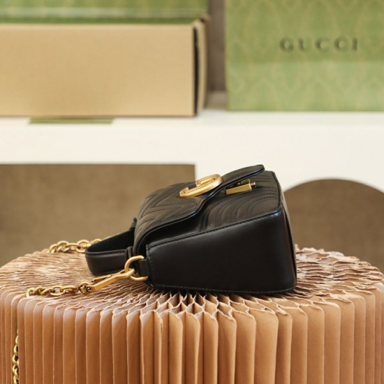 GG Marmont mini top handle bag