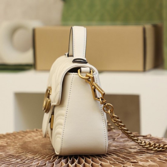 GG Marmont mini top handle bag