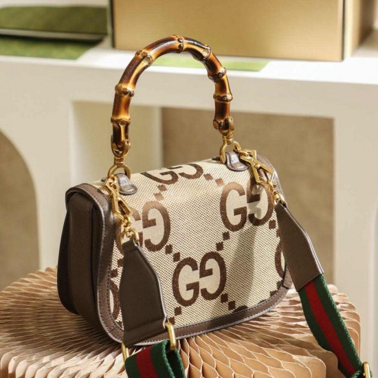 Gucci Bamboo 1947 small top handle bag