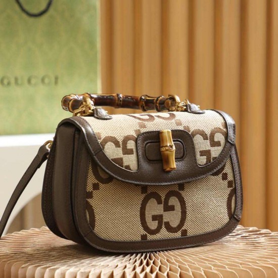 Gucci Bamboo 1947 small top handle bag