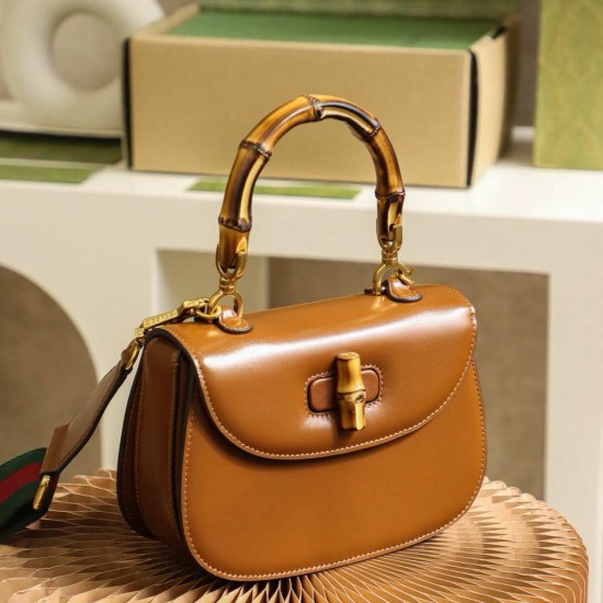 Gucci Bamboo 1947 small top handle bag