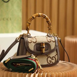 Gucci Bamboo 1947 mini top handle bag