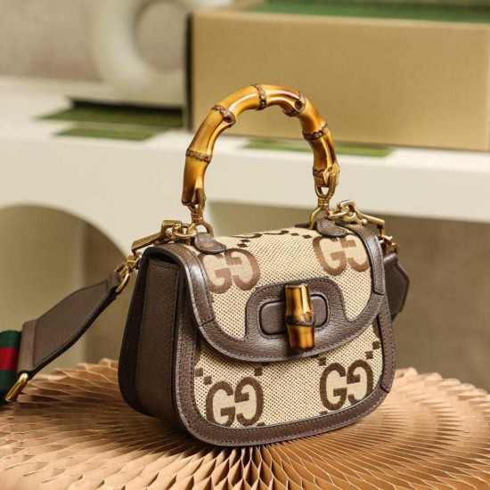 Gucci Bamboo 1947 mini top handle bag