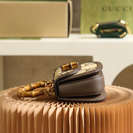 Gucci Bamboo 1947 mini top handle bag