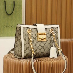 Padlock small shoulder bag