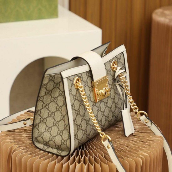 Padlock small shoulder bag