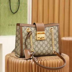 Padlock small shoulder bag